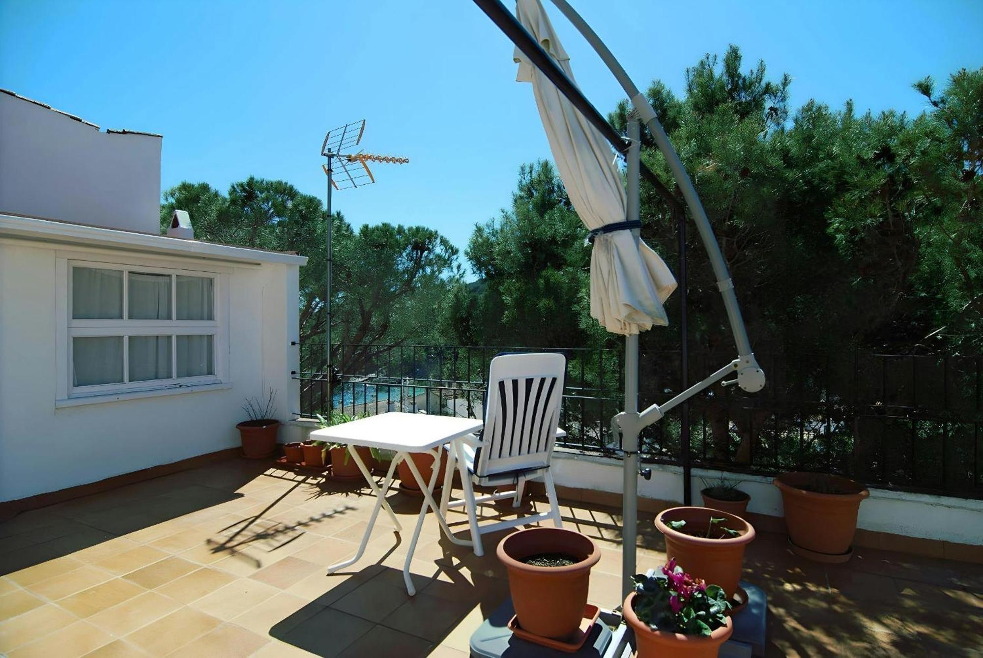 Tamariu Roca Rubia 1- Very Cozy, Terrace And Balcony With Stunning Views Exteriör bild